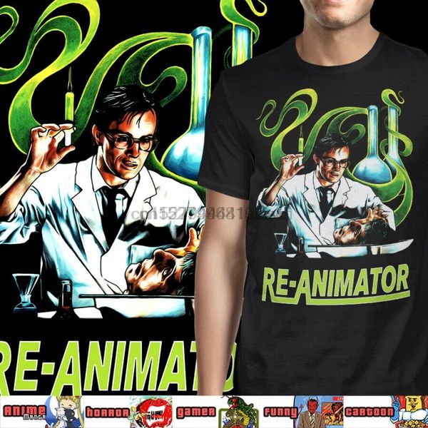 

reanimator classic 80s horror t shirt