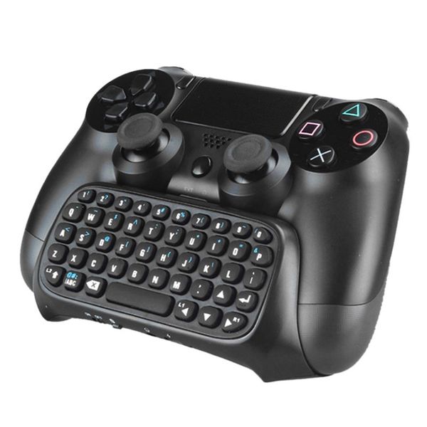 

mini wireless bluetooth gaming keyboard portable chat keypad for ps4 controller
