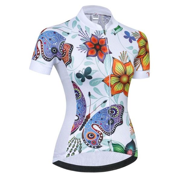 

cycling jersey women bike shirt short sleeve mtb mountain ropa road racing bicycle clothes female uniform, Black;red