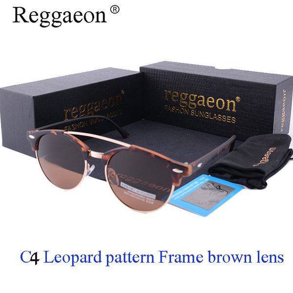 

sunglasses 2021 reggaeon polarized men fashion lady retro women driving party uv400 original, White;black