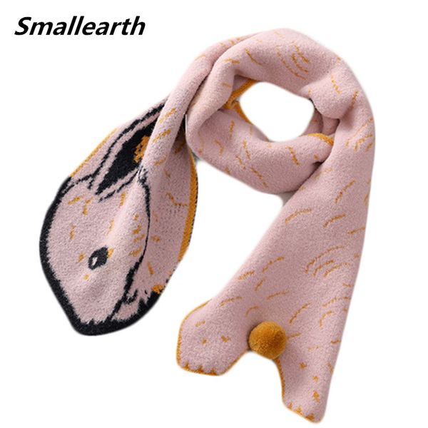 

2020 autumn winter children scarf cartoon boys girls warm long scarves baby casual knitted scarf shawl kids neck warmer, Blue;gray