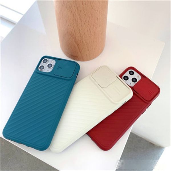 

new iphone case applicable lens sliding iphone11pro max apple xs silicone soft shell protective shell all-inclusive camera