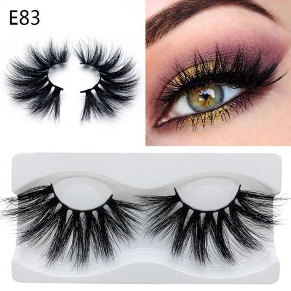 

25mm long 3d mink lashes extra length mink eyelashes big dramatic 25mm lashes handmade fake