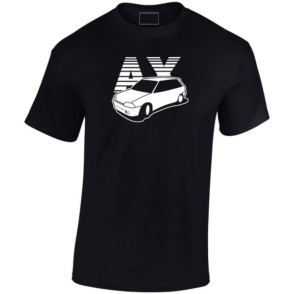 

2019 new summer style fashion t-shirt new ax inspired men's black car fans t-shirt