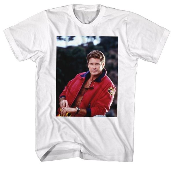 

baywatch tv show the hoff mitch buchannon licensed t shirt harajuku funny men tee shirts