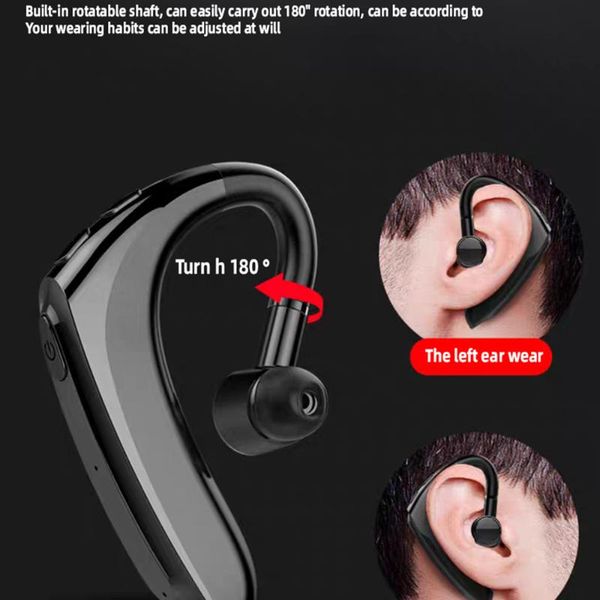 

bluetooth 5.0 earphone wireless headphone handsearbud headset with hd microphone for phone