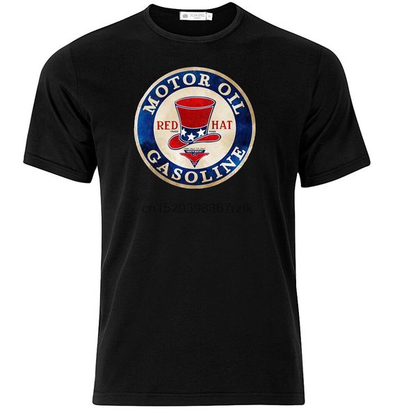 

red hat motor oil - graphic cotton t shirt short long sleeve