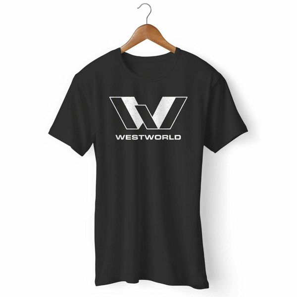 

new westworld distressed logo man's t shirt usa size em1 new 2019 cotton short-sleeve t-shirt