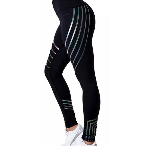 

спорт йога леггинсы йога штаны фитнес для женщин бег брюки slim fit эластичный пояс колготки gym одежда спортивная, White;red