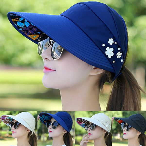 

wide brim hats fashion women adjustable golf hip-hop sports hat baseball caps outdoor ladies sun snapback, Blue;gray