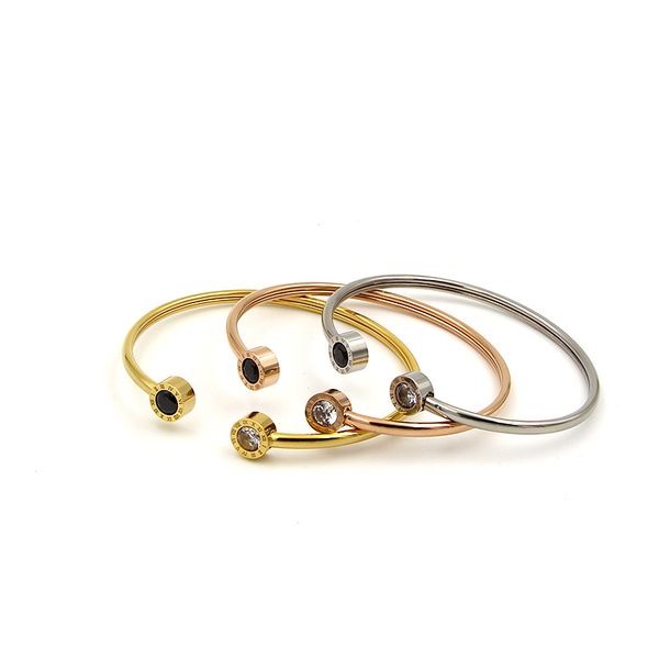 

adjustable for women luxury bracelet crystal & bracelet for women fashion jewelry, Black