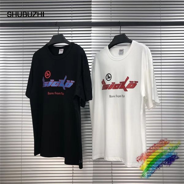 

new sicko t shirt men women summer style 1:1 short sleeve casual couple sicko t-shirts tees
