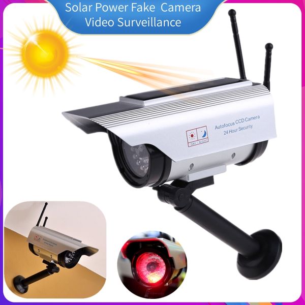 

Fake Dummy Simulation Camera with Flashing LED Light Home Outdoor Security kamera CCTV Video Surveillance Supplies