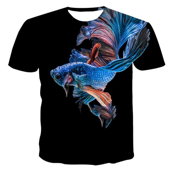 

summer new creativity skull print the 3d print shirts kawaii plus size hippie men clothing