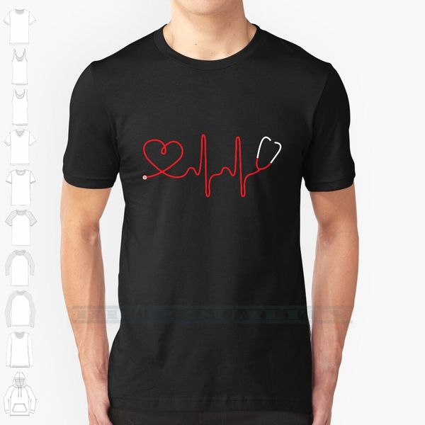 

nurse heartbeat custom design print for men women cotton new cool tee t shirt big size 6xl nurse nursing med school