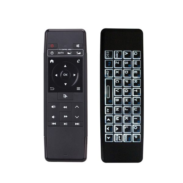

mini fly air mouse 2.4g voice control wireless keyboard mouse sy-001 with gyro sensing game for android tv box remote control media player