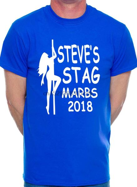 

mens custom stag do t-shirts your choice of name steves stag night