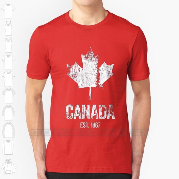 

canada - established 1867 custom design print for men women cotton new cool tee t shirt big size 6xl canada sesquicentennial
