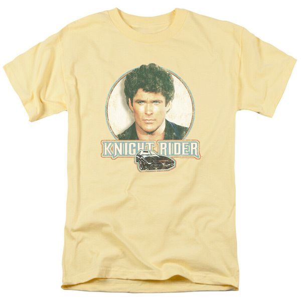 

knight rider vintage david hasselhoff licensed t shirt harajuku hip hop tee shirt