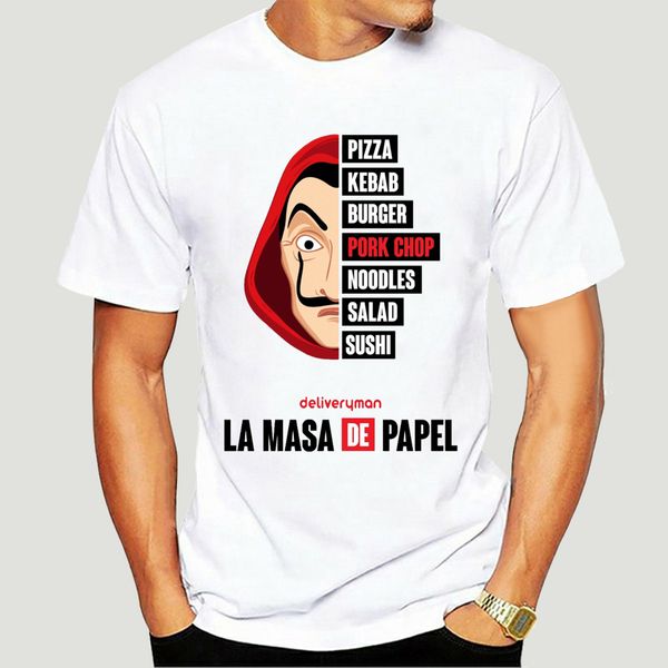 

новые деньги heist harajuku футболки женщины la casa de papel hip hop футболки дом моды бумаги tshirt моды top -0349a