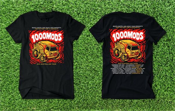 

1000mods 2020 австралийский тур. новая футболка
