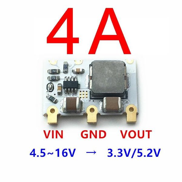

replacement parts & accessories 98% 4a mini dc-dc buck converter 6-16 9 12 to 5v 3.3v step-down power voltage regulator module