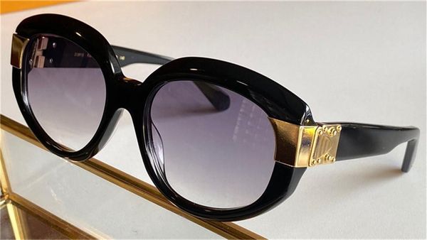 

new fashion sunglasses 1391 oval frame autumn new modern design uv400 protective glasses with original box, White;black