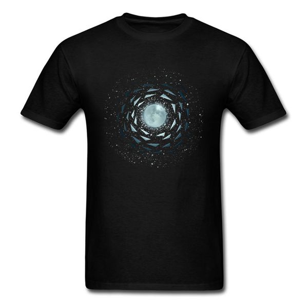 

discount t shirt men & tees lunar graffiti tshirt group t-shirts all cotton black clothes geometric universe ing