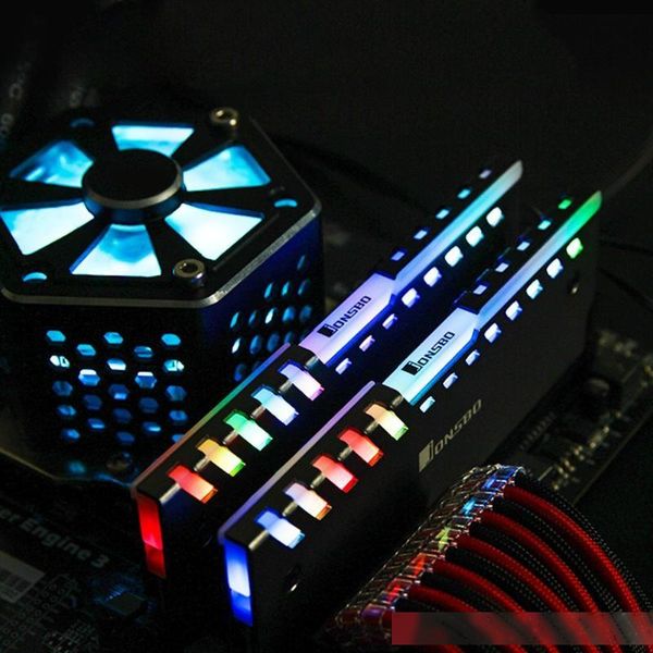 

ram deskmemory cooling vest rgb 256 color automatic change households computer accessories for jonsbo nc-2 2x