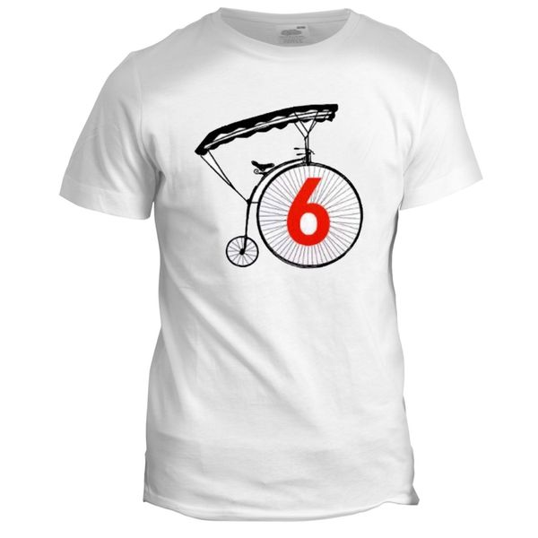 

2019 fashion fashion men printed t shirts prisoner number 6 dangerman sci fi movie film cool retro fitted t shirts