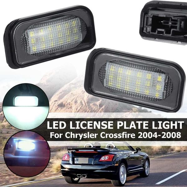 

led car license plate light for crossfire roadster coupe 2004 2005 2006 2007 2008 rear number taillight accessories