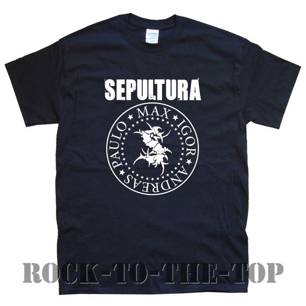 

sepultura seal t-shirt sizes s-3xl colours black white men women fashion tshirt 1