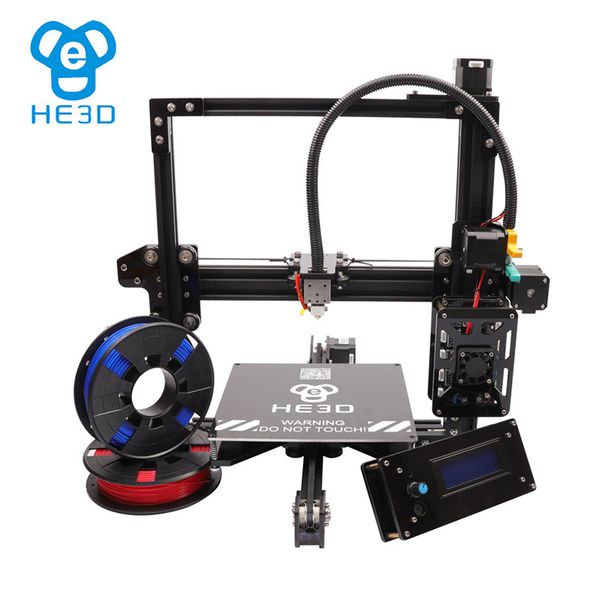 

printers he3d est ei3 diy fdm 3d printer single full metal extruder auto leveling large printing size