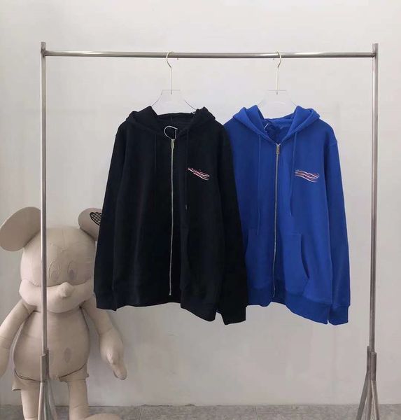 

high quanlity classic leisure oversize loose mens clothing new style fashion round collar handsome hooded sweatshirts men, Black