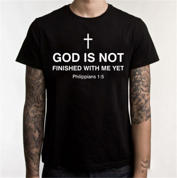 

христос shirt бог не завершен футболка иисус религиозная вера pray christian s9 gym tee shirt