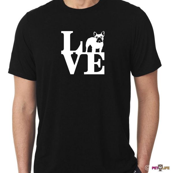

2019 cool tee shirt love french bulldog tee shirt park frenchie summer t-shirt