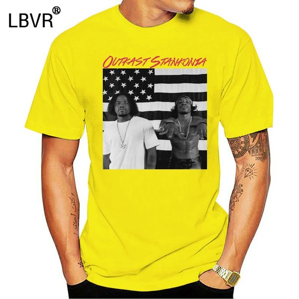 

outkast stankonia мужская футболка летняя мода повседневная короткие рукава тис o-образным вырезом хлопок черный топы s к 3xl