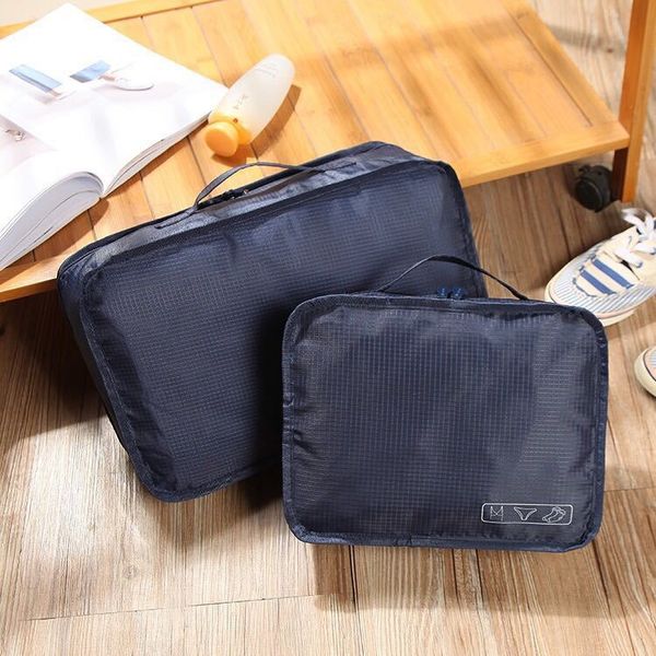 

japanese and korean waterproof cosmetic women's portable travel large capacity simple storage cosmetic storage bagbag wash bag tuuds