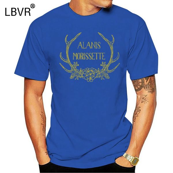 

alanis morissette 'antlers' womens fitted t-shirt - new & official