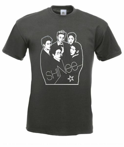 

shinee kpop music t-shirt tee shirt cotton customize for men women tshirt
