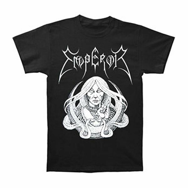 

emperor men's priestess t-shirt x-large black brand fashion tee shirt