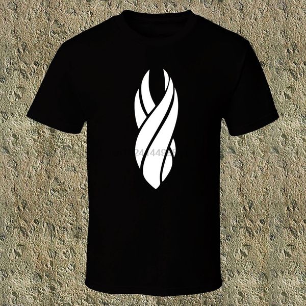 

dead space marker symbol men's t shirt summer short sleeve shirt cotton black