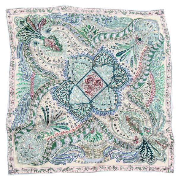 

элегант ручной работы тавра 100% саржевого шелковый шарф twic-10400, Blue;gray