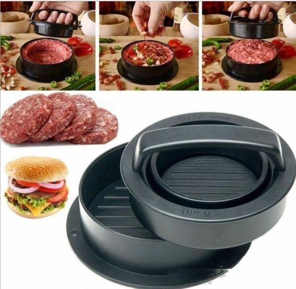 

new abs kitchen hamburger meat press meat cake press combination meat press hamburger manufacturing tool a2064