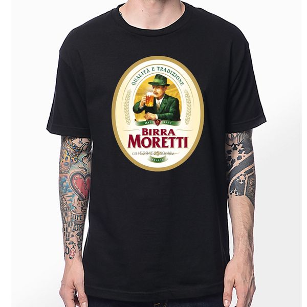 

birra moretti italian beer mens t-shirt short sleeve t shirt casual clothes s-3xl black