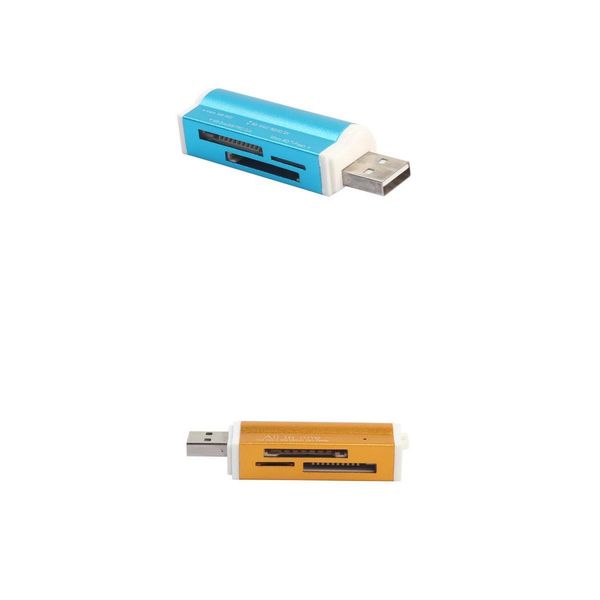 

2x usb 2.0 multi-card reader/writer for m2,ms pro,sd(hc), mmc, micro sd