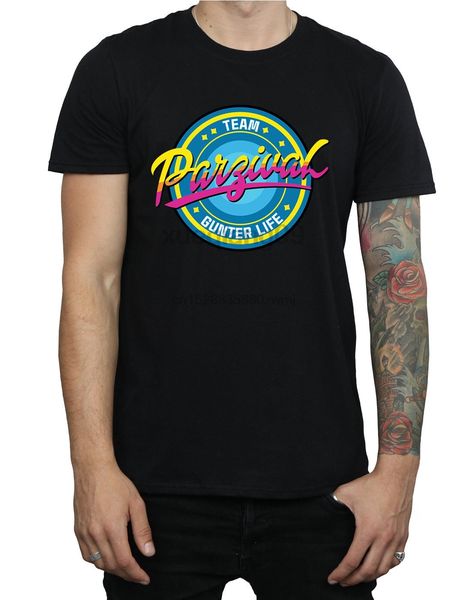 

ready player one men team parzival t-shirt
