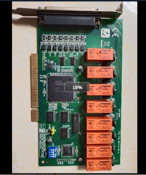 

100% working original for pci-1761 rev.a1 daq board 8-channel relay actuator and 8-channel isolated digital input
