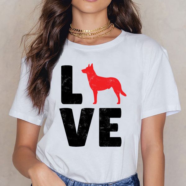 

t shirt women belgian malinois dog owner malinois dog lover gift funny white short female shirt