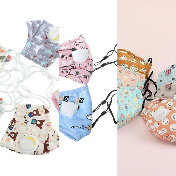 

cotton valve face mask with mouth pm2.5 filter anti-dust smoke outdoor indoor adjustable r eaxp
